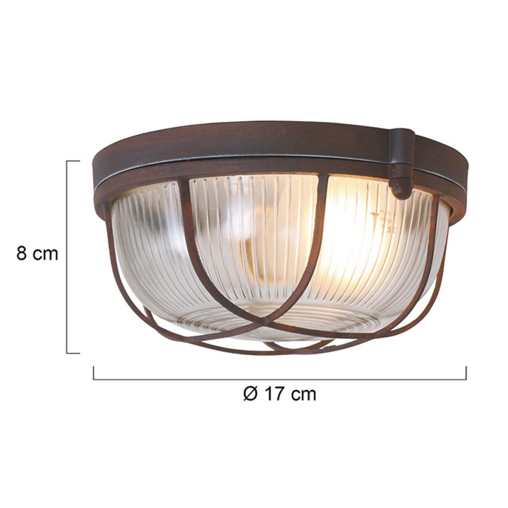 mexlite-plafonniere-lisanne-bruin-glasmetaal-ø17cm-e27-1342b-1