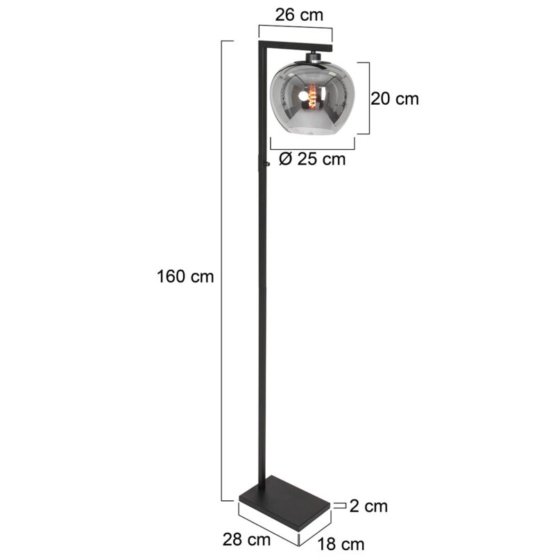 steinhauer-vloerlamp-stang-zwart-glasmetaalsmokeglas-kleurglas-lamp-e27-3650zw-1