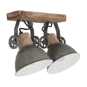 mexlite-spot-gearwood-groen-metaalrubberwood-opbouwspot-e27-7969g-1