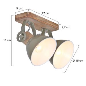 mexlite-spot-gearwood-groen-metaalrubberwood-opbouwspot-e27-7969g-1