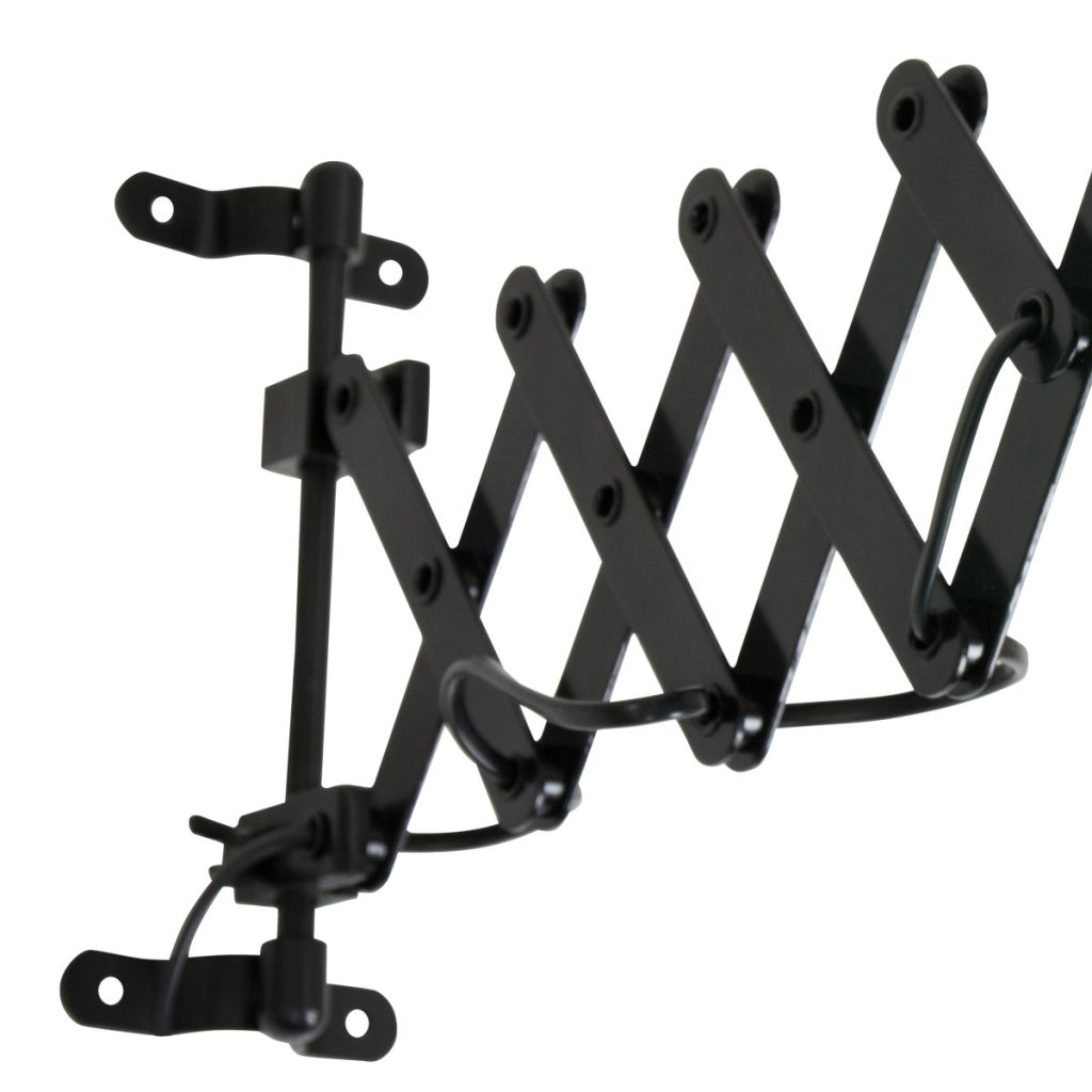 Retro zwarte metalen wandlamp Steinhauer Yorkshire - Afbeelding 5