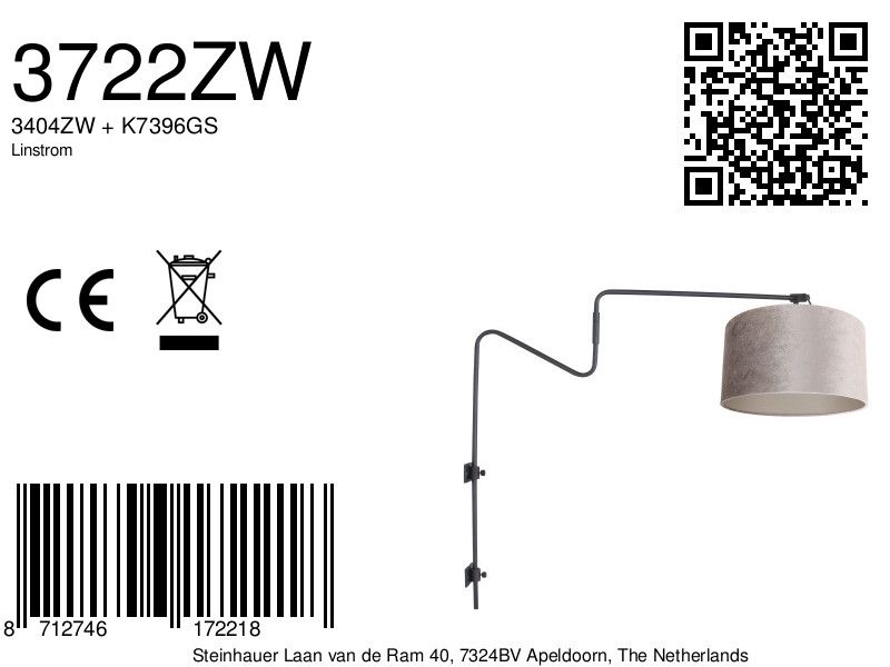 industriele-wandlamp-met-grijze-kap-en-een-knikkende-arm-wandlamp-steinhauer-linstrom-zilver-en-zwart-3722zw-6