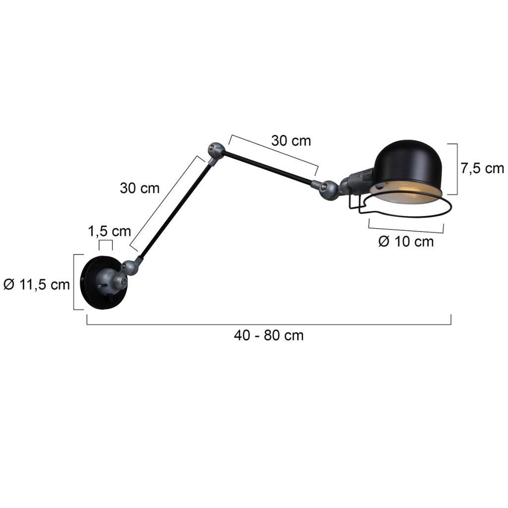 mexlite-wandlamp-davin-zwart-aluminiummetaal-bedlampje-e14-7656zw-1