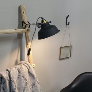mexlite-wandlamp-nove-zwart-metaal-ø18cm-e27-1320zw-1
