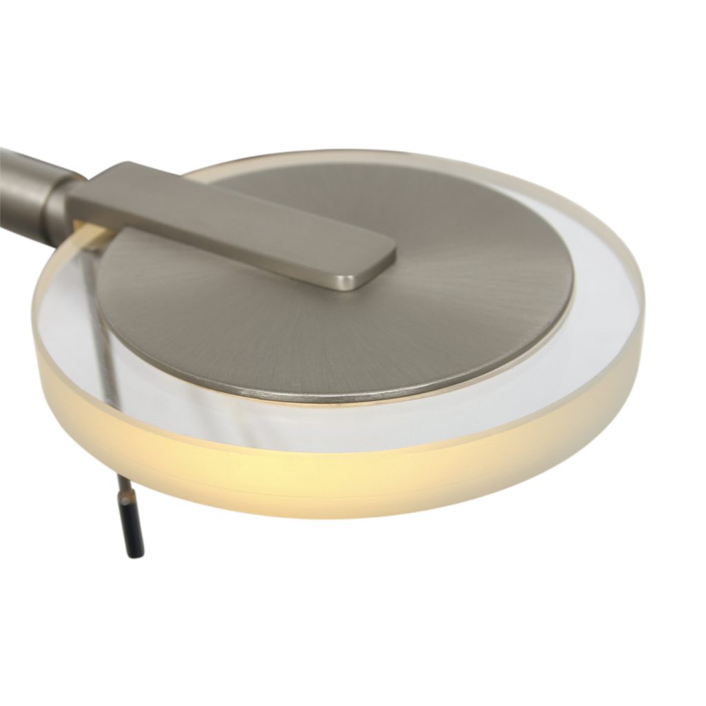 Kantelbare LED glazen wandlamp Steinhauer Turound - Afbeelding 4