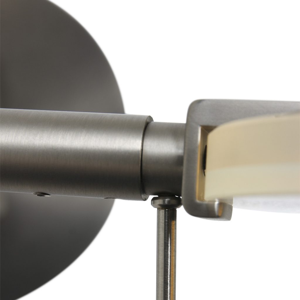 Kantelbare LED glazen wandlamp Steinhauer Turound - Afbeelding 6