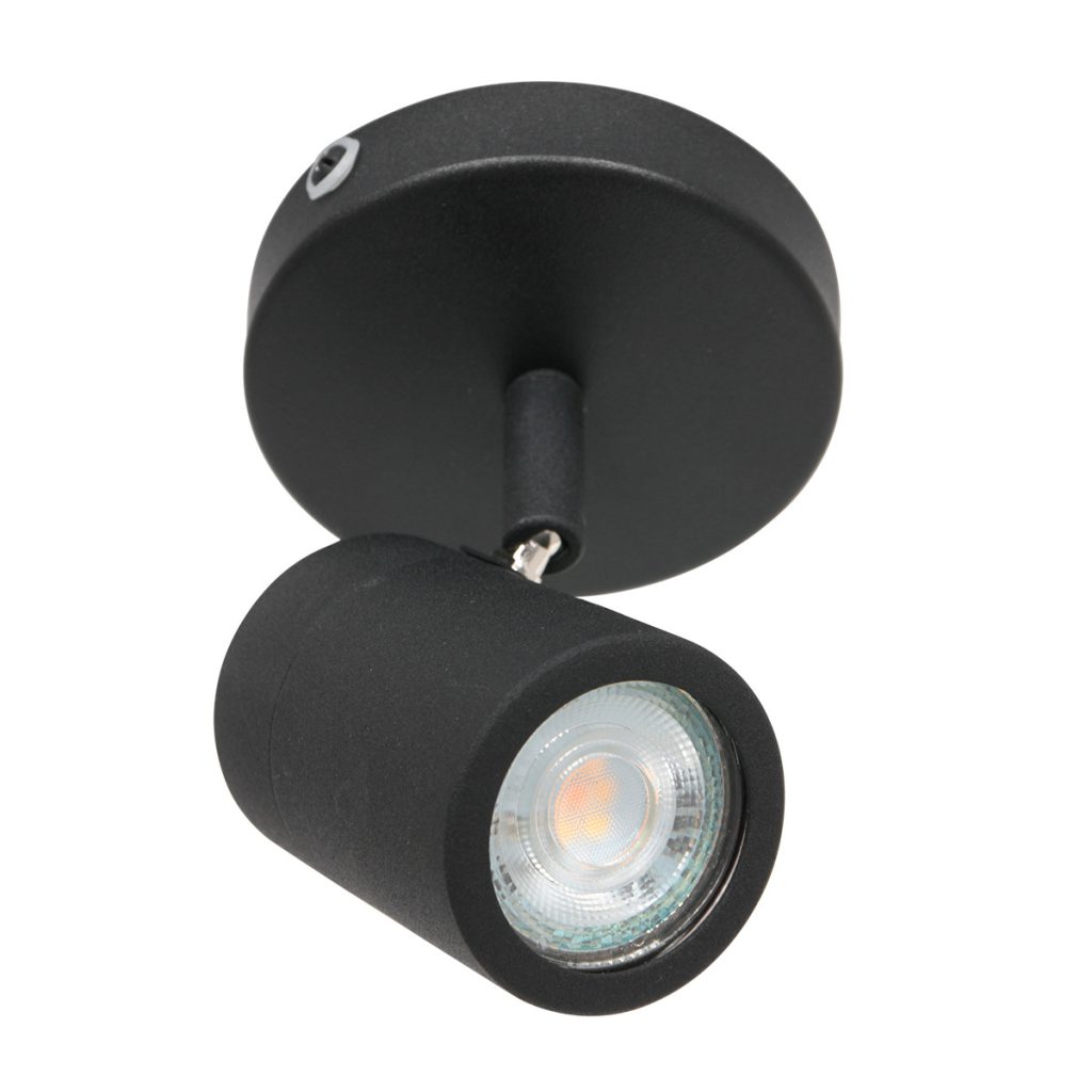 mexlite-spot-uproundled-zwart-metaal-ø10cm-gu10-2486zw-1