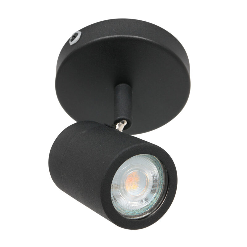 mexlite-spot-uproundled-zwart-metaal-ø10cm-gu10-2486zw-1