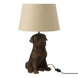 klassieke-beige-met-bruine-tafellamp-hond-jolipa-bobbie-35362