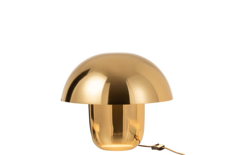 Klassieke gouden tafellamp paddenstoel Jolipa Mushroom - Afbeelding 4