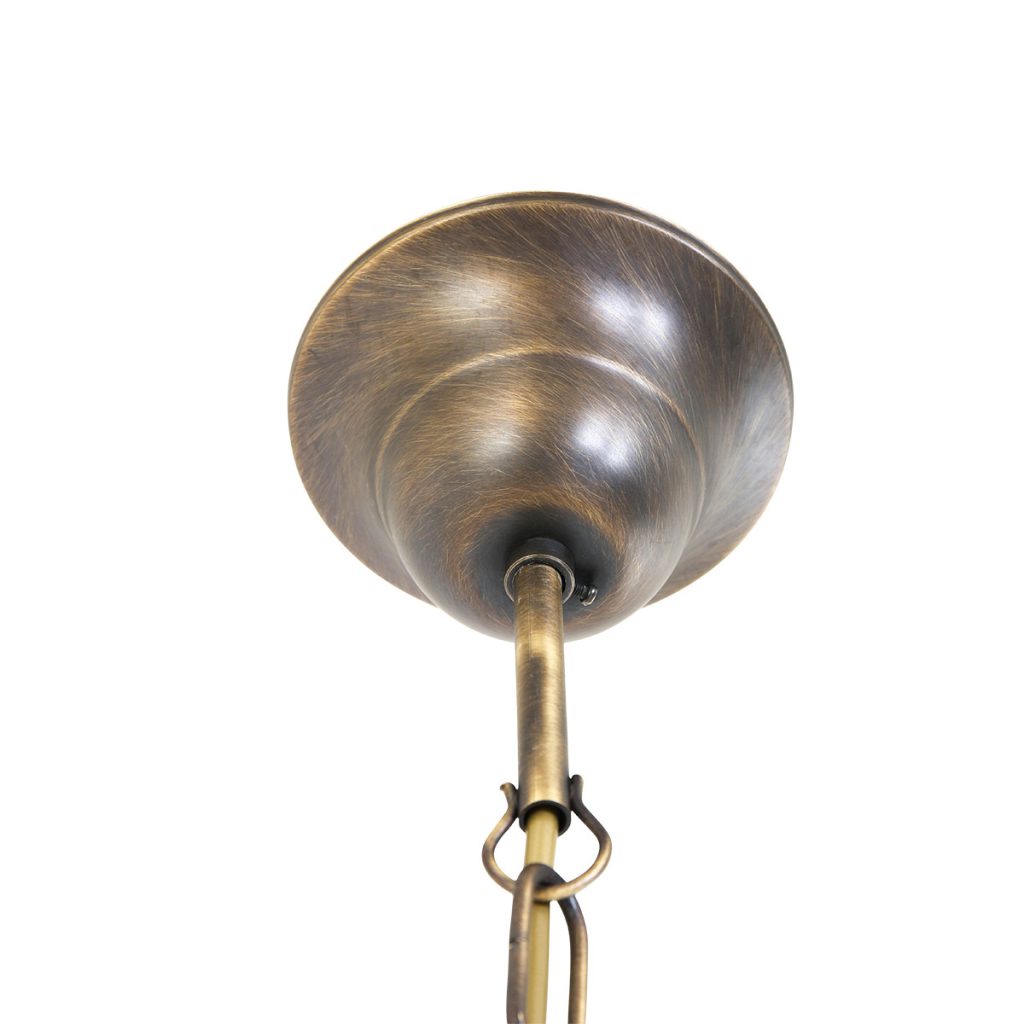 Klassieke hanglamp met glazen kap Steinhauer Capri - Afbeelding 6