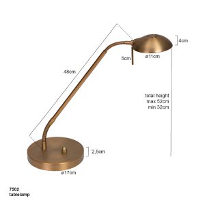 mexlite-tafellamp-biron-brons-glasmetaal-bureaulamp-led-7502br-1