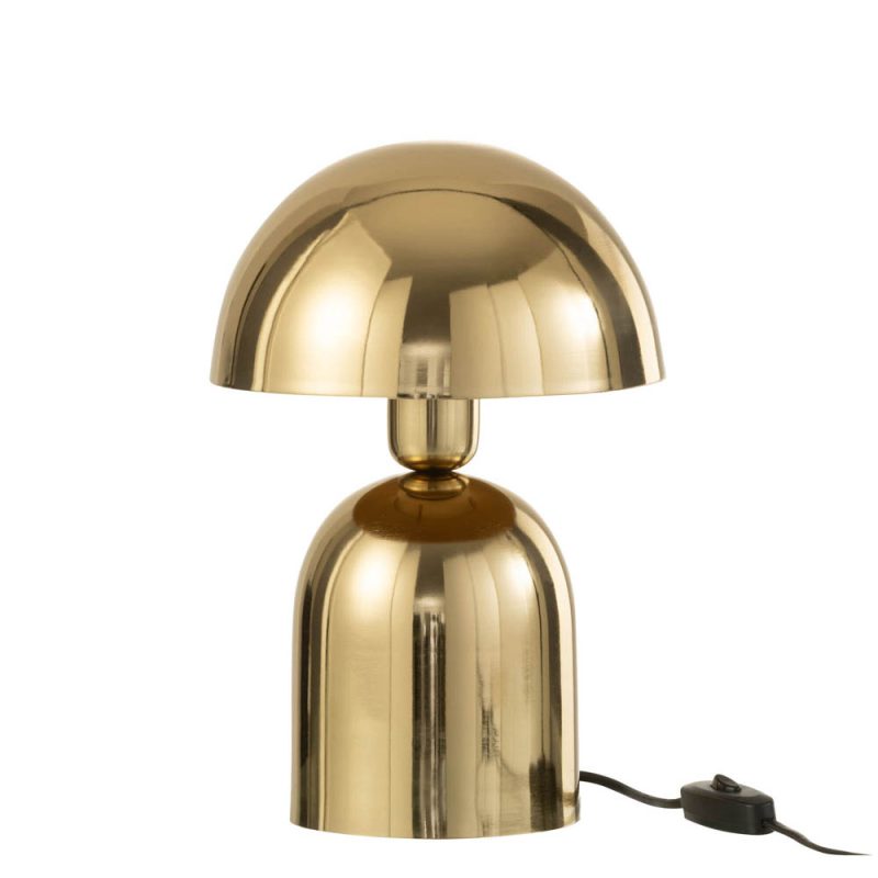 Klassieke paddenstoel tafellamp goud Jolipa Mushroom - Afbeelding 2