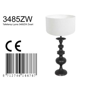 annelighting-tafellamp-lyons-zwart-houtlinnen-ø40cm-e27-3485zw-1