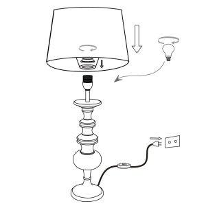annelighting-tafellamp-lyons-zwart-houtlinnen-ø40cm-e27-3485zw-1