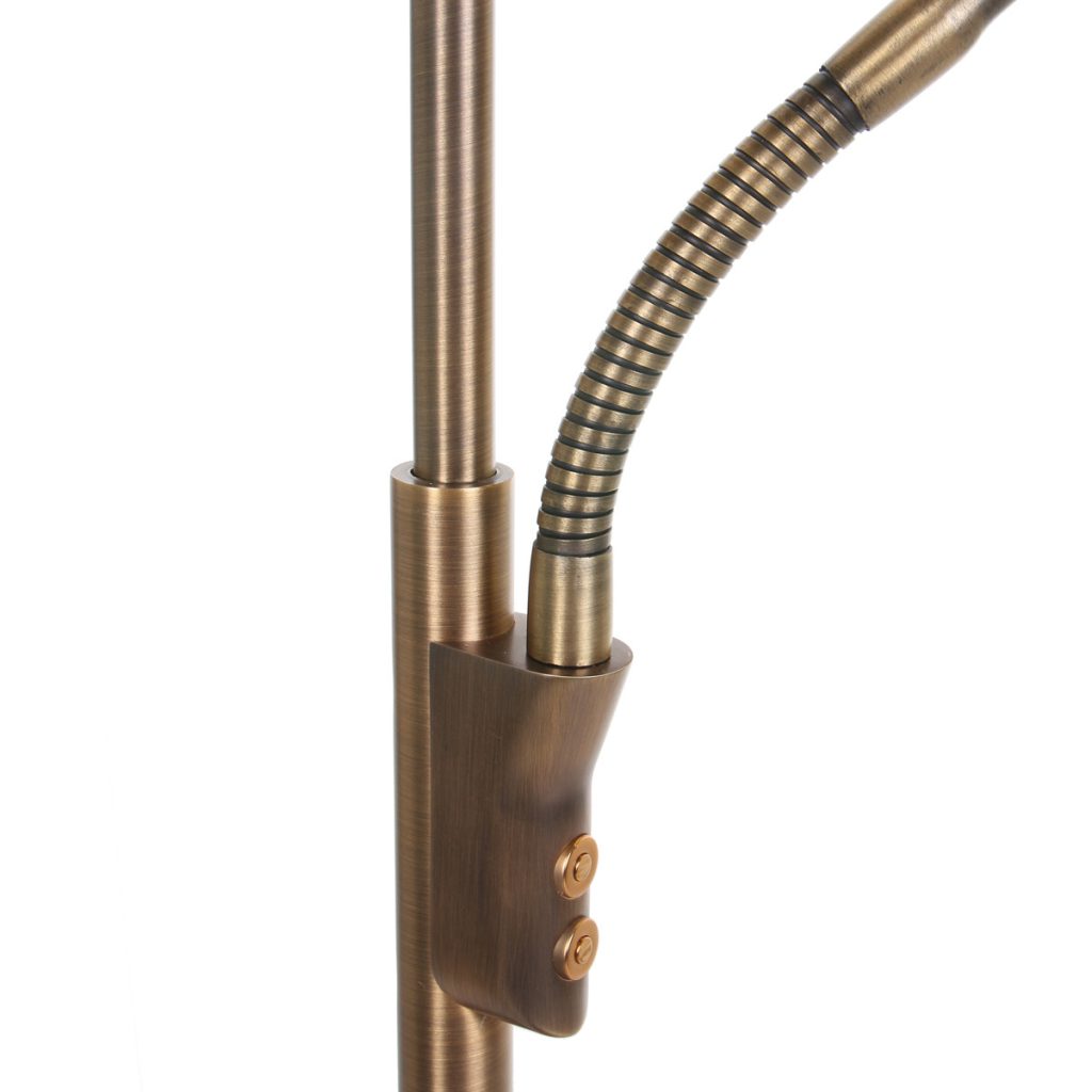 Klassieke staande lamp met leesarm Steinhauer Zodiac led - Afbeelding 6