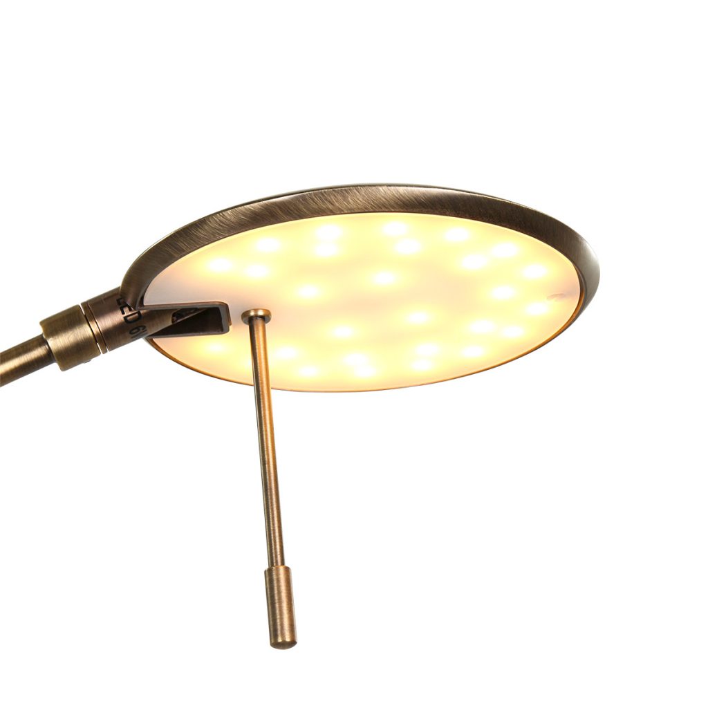 Klassieke staande leeslamp Steinhauer Zenith led - Afbeelding 4