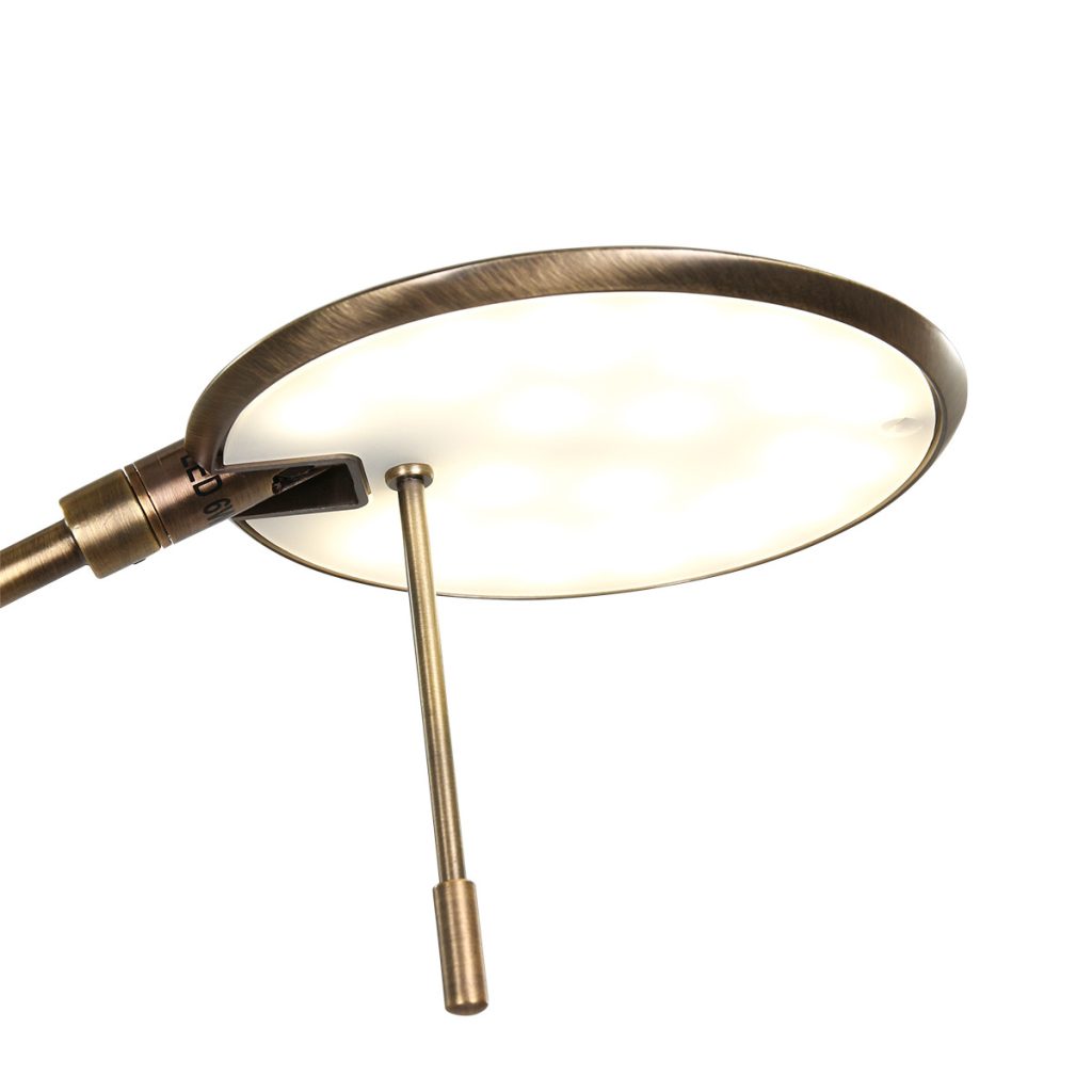 Klassieke staande leeslamp Steinhauer Zenith led - Afbeelding 5