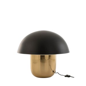 klassieke-tafellamp-paddenstoel-goud-met-zwart-jolipa-mushroom-15658-1