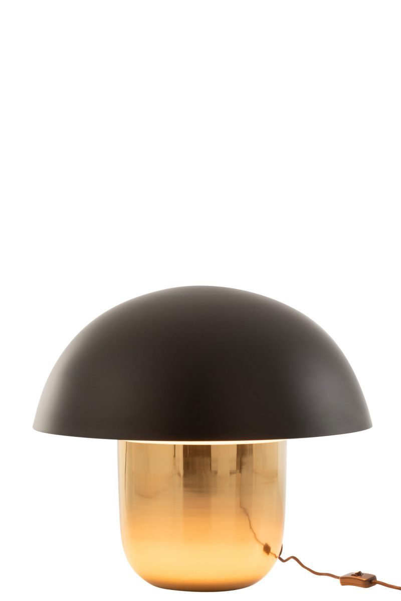 klassieke-tafellamp-paddenstoel-goud-met-zwart-jolipa-mushroom-15658-2