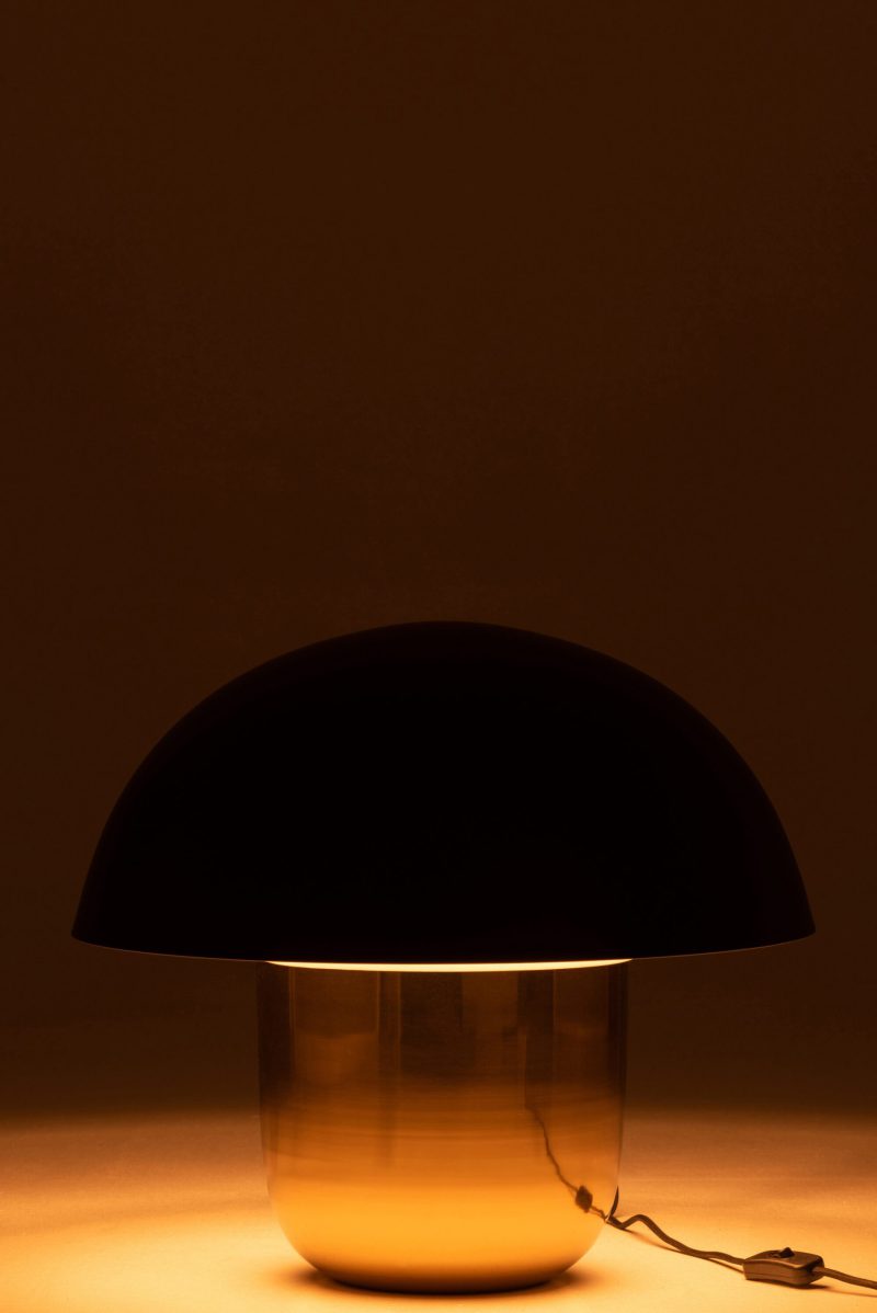 klassieke-tafellamp-paddenstoel-goud-met-zwart-jolipa-mushroom-15658-3