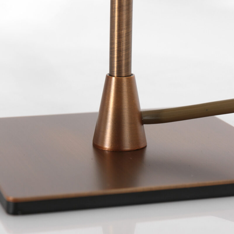 steinhauer-tafellamp-ancilla-brons-glasmetaal-ø14cm-e14-3100br-1