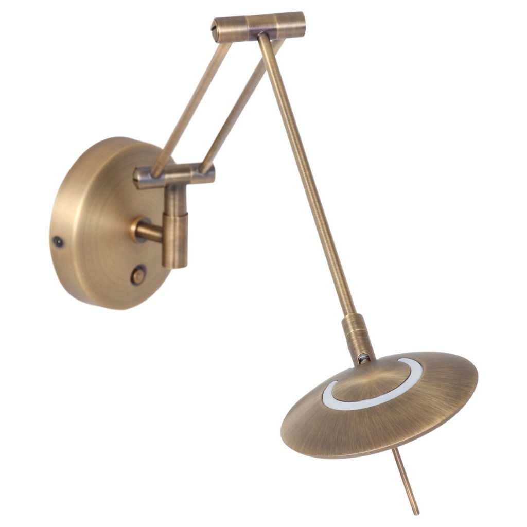 Klassieke wandlamp met knikarm Steinhauer Zodiac led - Afbeelding 12