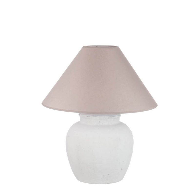 Klassieke wit met beige tafellamp Jolipa Mark - Afbeelding 2