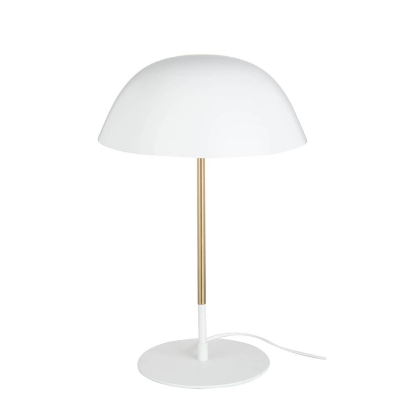 Klassieke wit met gouden tafellamp Jolipa Ed - Afbeelding 2