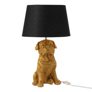 klassieke-zwart-met-gouden-hond-tafellamp-jolipa-bobbie-35360