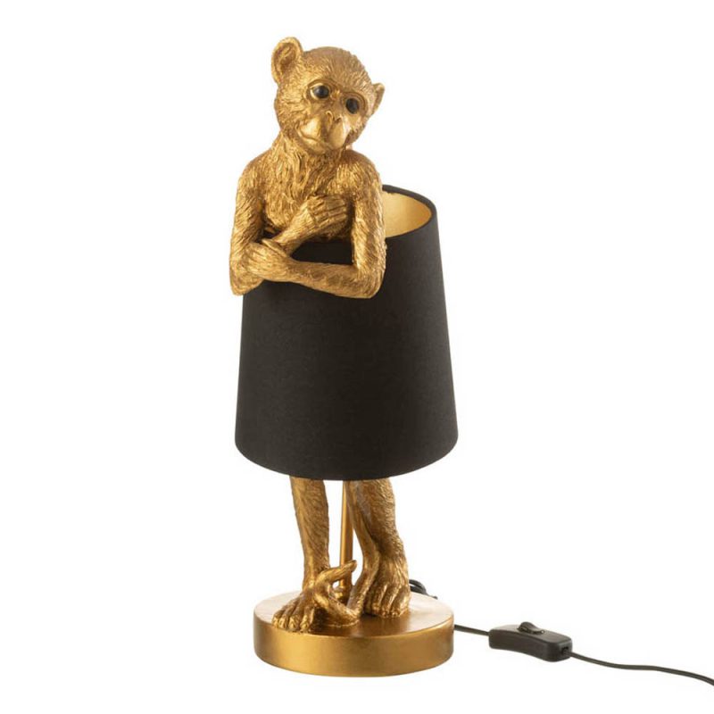 jolipa-tafellamp-monkeypoly-goud-polyhars-dierenlamp-e14-26472-472