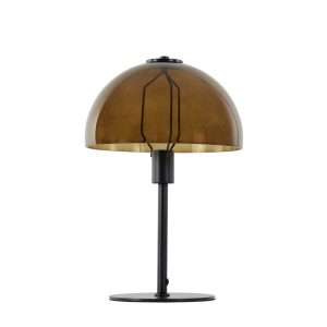 light&living-tafellamp-mellan-bruinzwart-glas-bureaulamp-e27-1873564-1