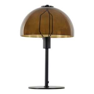 light&living-tafellamp-mellan-bruinzwart-glas-bureaulamp-e27-1873564-564