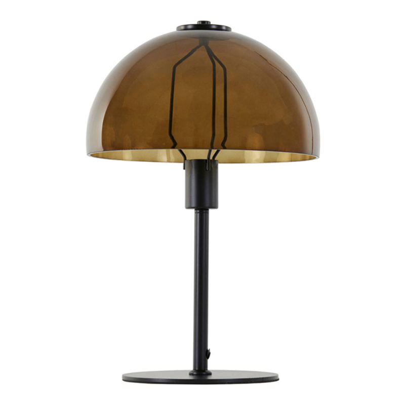 light&living-tafellamp-mellan-bruinzwart-glas-bureaulamp-e27-1873564-564
