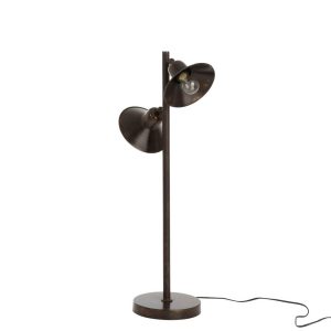 klassieke-zwarte-tafellamp-twee-lichtpunten-jolipa-stella-85289-1