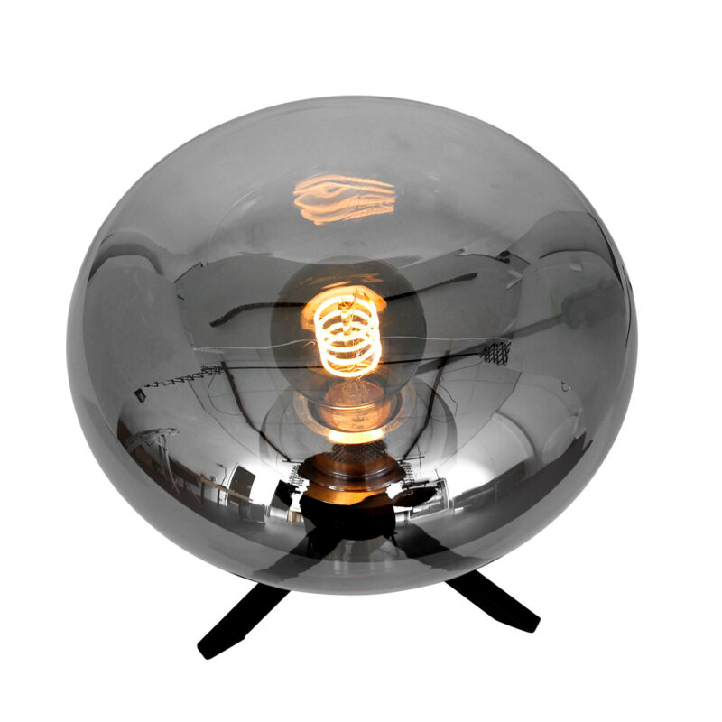 steinhauer-tafellamp-reflexion-zwart-glasmetaal-ø22cm-e27-2681zw--11