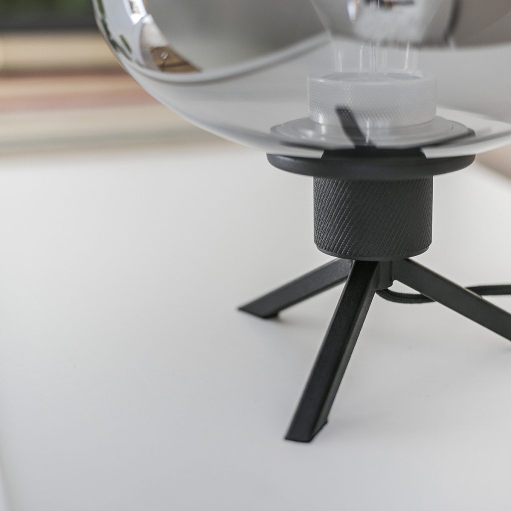 Klein tafellampje met rookglas Steinhauer Reflexion - Afbeelding 16