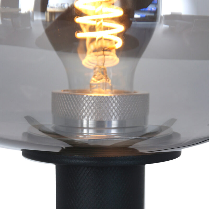 steinhauer-tafellamp-reflexion-zwart-glasmetaal-ø22cm-e27-2681zw-1