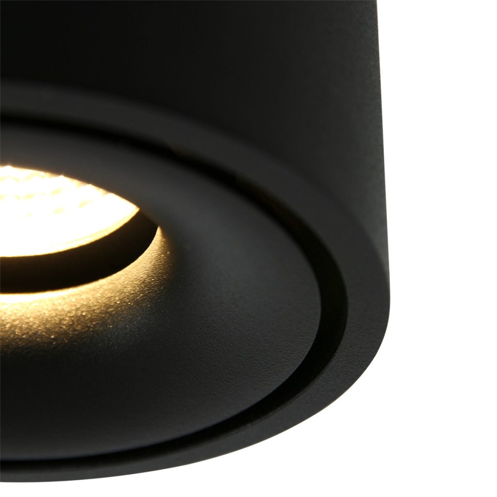 mexlite-spot-fezblack-zwart-kunststofmetaal-ø8cm-led-2673zw-1