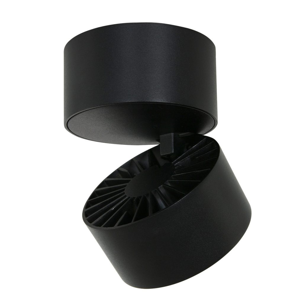 mexlite-spot-fezblack-zwart-kunststofmetaal-ø8cm-led-2673zw-1