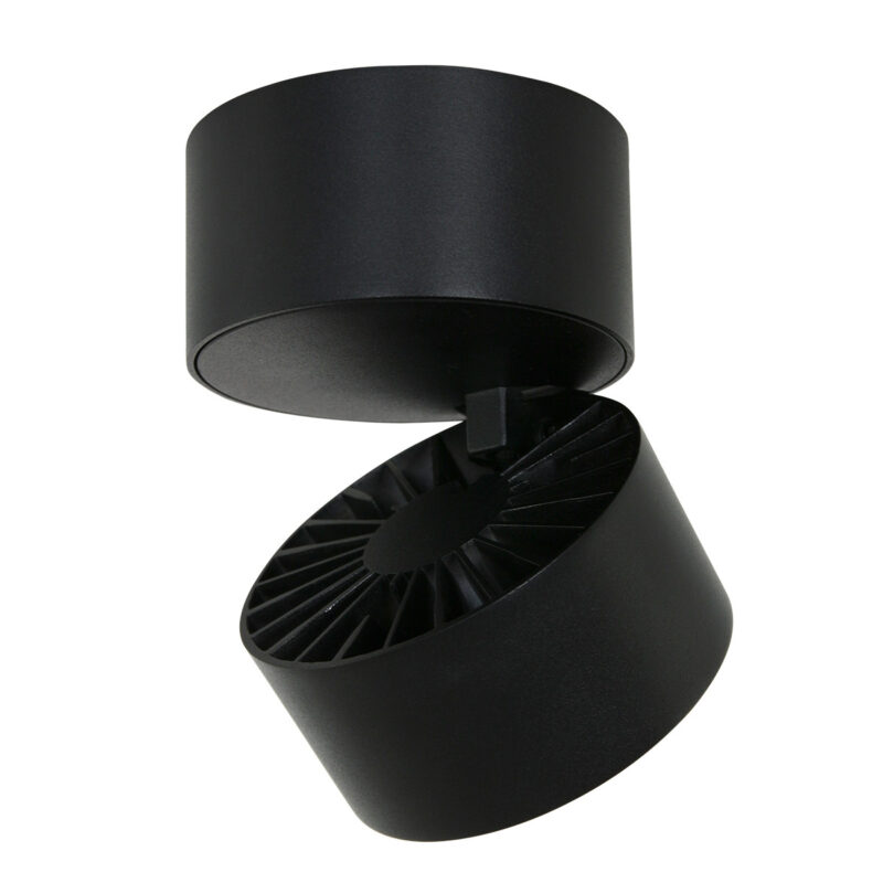 mexlite-spot-fezblack-zwart-kunststofmetaal-ø8cm-led-2673zw-1