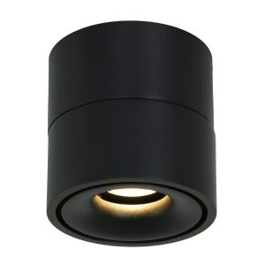 mexlite-spot-fezblack-zwart-kunststofmetaal-ø8cm-led-2673zw-1
