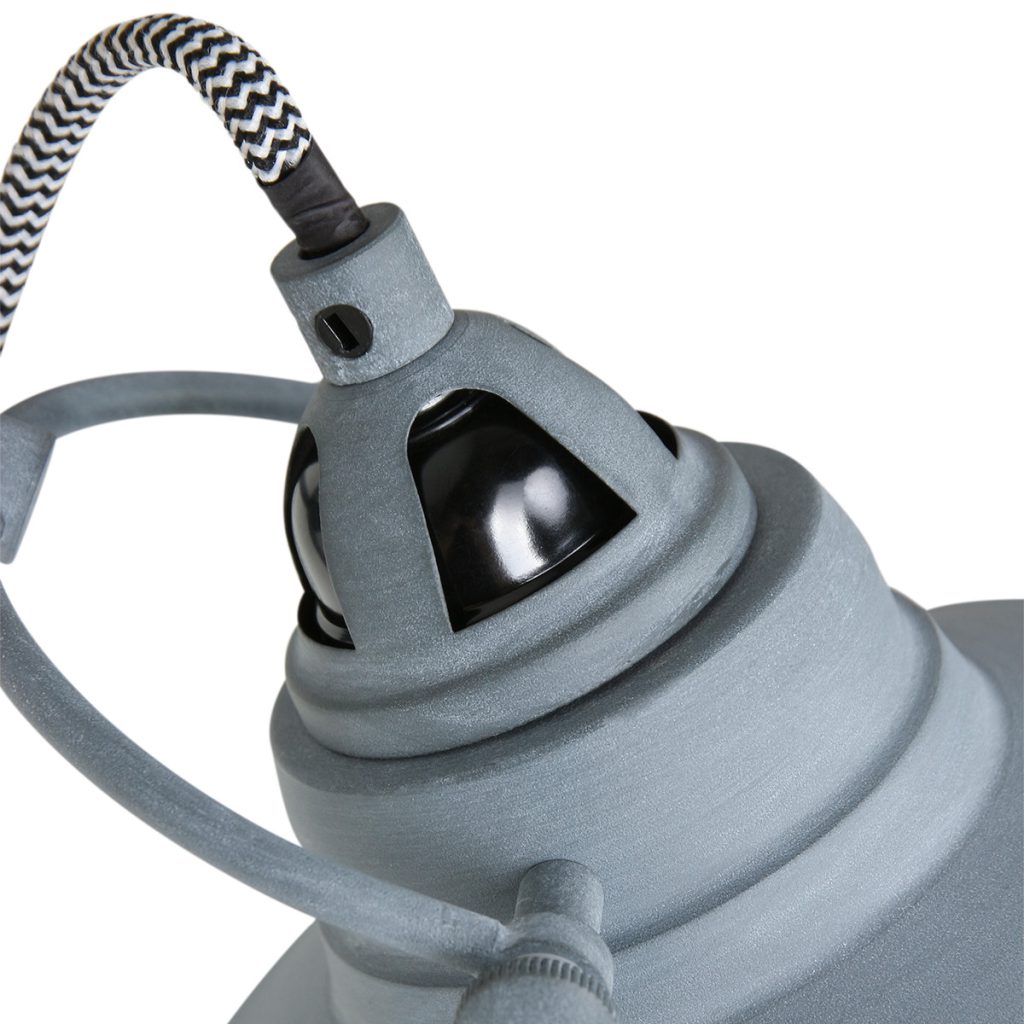 mexlite-wandlamp-nove-grijs-metaal-ø18cm-e27-1320gr-1