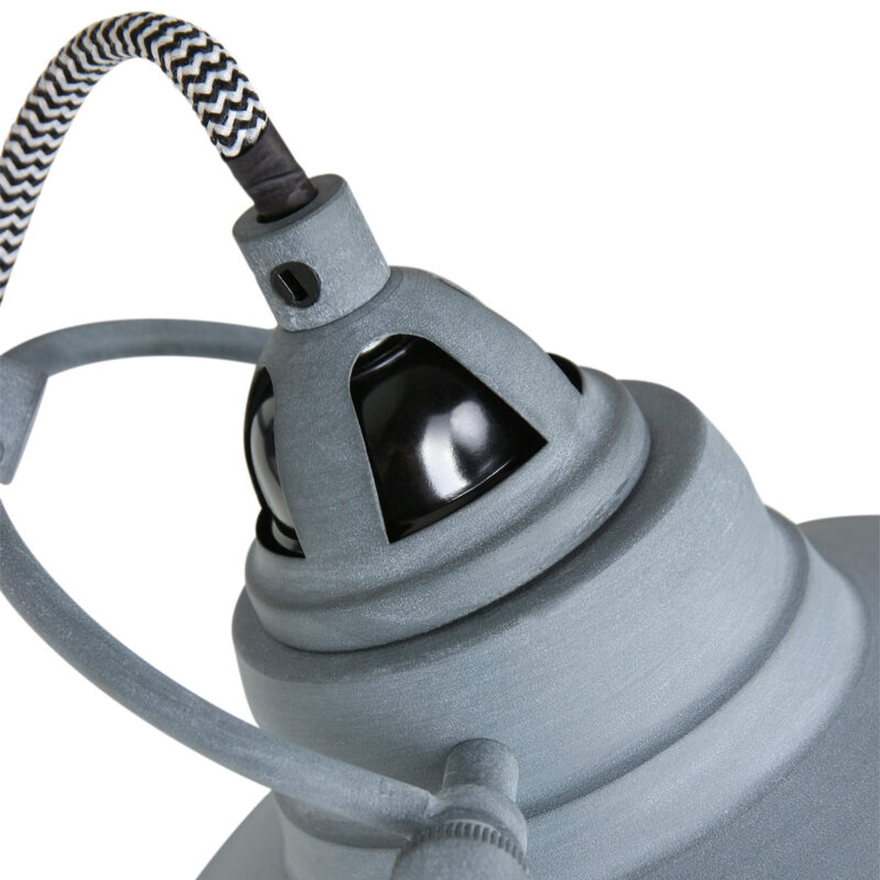 mexlite-wandlamp-nove-grijs-metaal-ø18cm-e27-1320gr-1