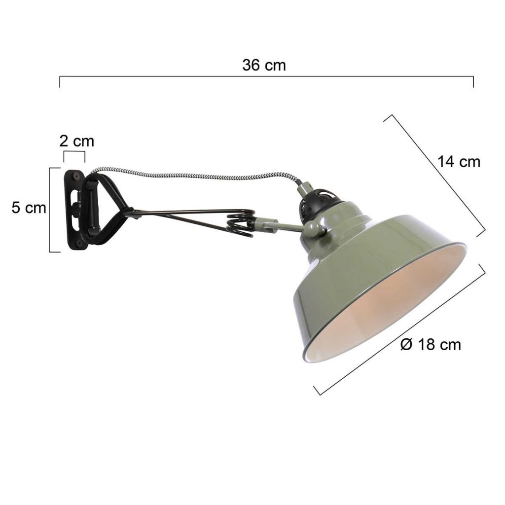 mexlite-wandlamp-nove-groen-metaal-ø18cm-e27-1320g-1