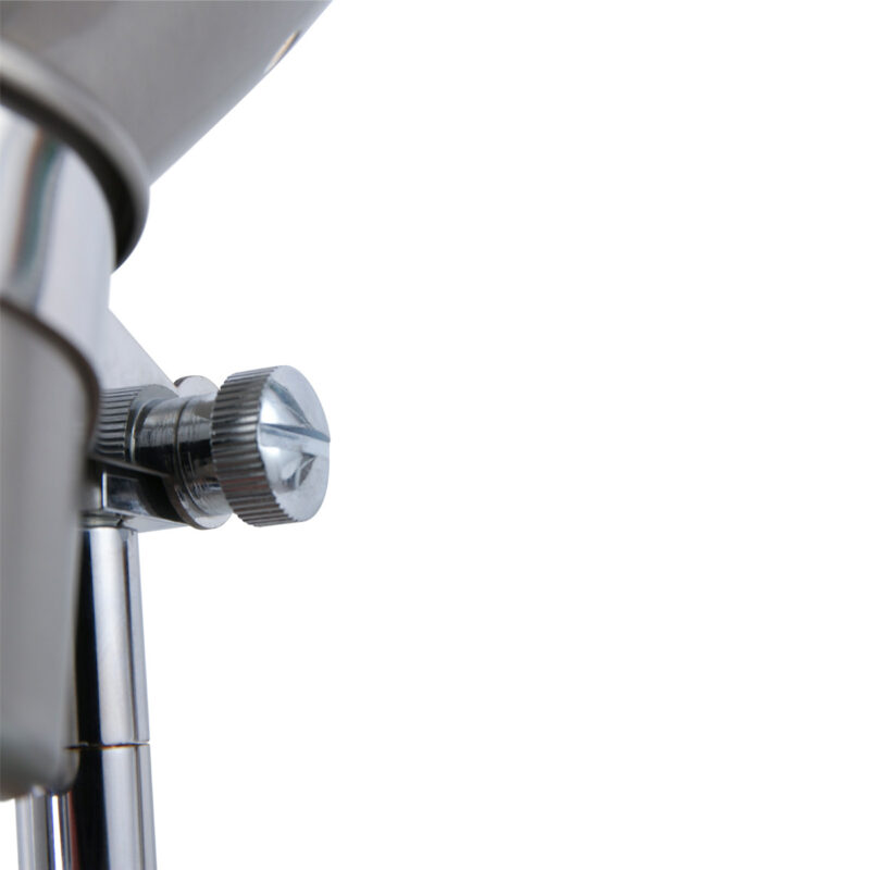 Industriële stalen wandlamp knijpspot verstelbaar Steinhauer Spring - Afbeelding 5