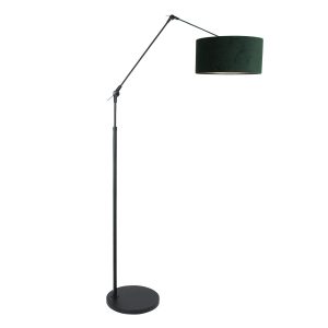 knikbare-vloerlamp-met-groene-kap-steinhauer-prestige-chic-8115zw