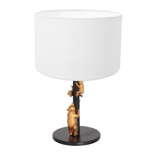 annelighting-tafellamp-animaux-zwart-metaalstof-ø20cm-e27-8230zw-1