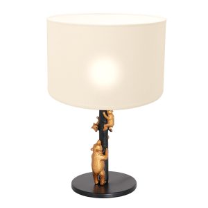 annelighting-tafellamp-animaux-zwart-metaalstof-ø20cm-e27-8230zw-1