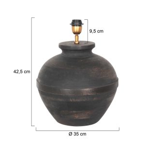 annelighting-tafellamp-lyons-zwart-hout-ø35cm-e27-3465zw-1